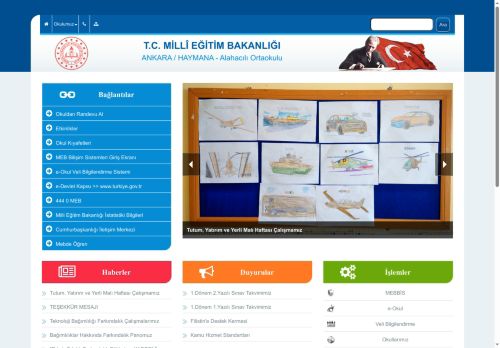 ANKARA / HAYMANA - Alahacılı Ortaokulu