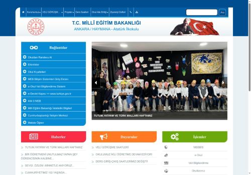 ANKARA / HAYMANA - Atatürk İlkokulu