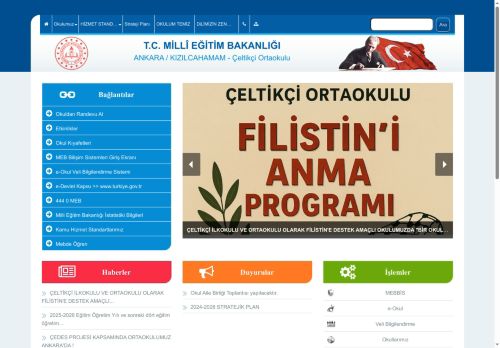 ANKARA / KIZILCAHAMAM - Çeltikçi Ortaokulu