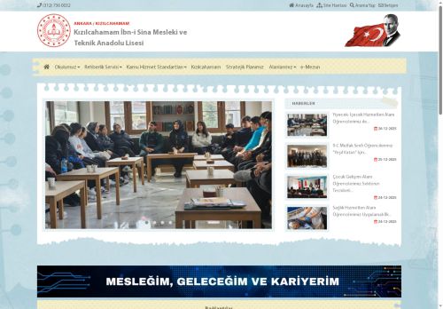ANKARA / KIZILCAHAMAM - Kızılcahamam İbn-i Sina Mesleki ve Teknik Anadolu Lisesi