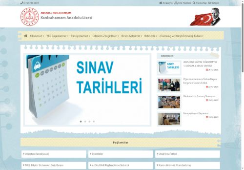 ANKARA / KIZILCAHAMAM - Kızılcahamam Anadolu Lisesi