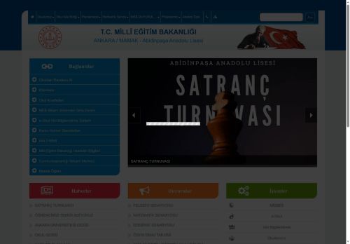 ANKARA / MAMAK - Abidinpaşa Anadolu Lisesi