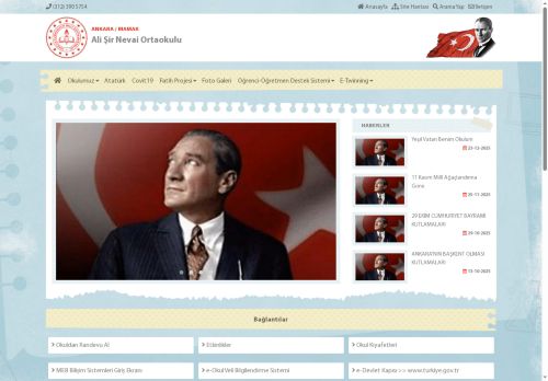 ANKARA / MAMAK - Ali Şir Nevai Ortaokulu