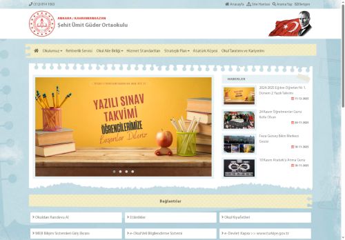 ANKARA / KAHRAMANKAZAN - Şehit Ümit Güder Ortaokulu