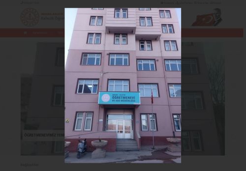 ANKARA / KALECİK - Kalecik Öğretmenevi ve Akşam Sanat Okulu