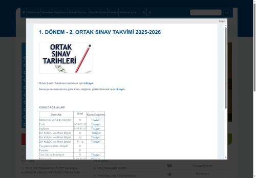 ANKARA / KEÇİÖREN - Akşemsettin Anadolu Lisesi