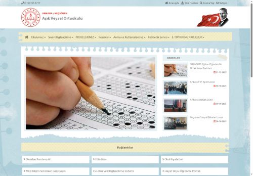 ANKARA / KEÇİÖREN - Aşık Veysel Ortaokulu