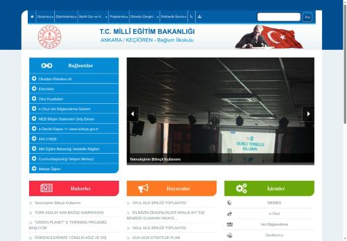 ANKARA / KEÇİÖREN - Bağlum İlkokulu