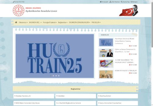 ANKARA / KEÇİÖREN - Aydınlıkevler Anadolu Lisesi
