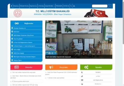 ANKARA / KEÇİÖREN - Bilal Yaşar Ortaokulu