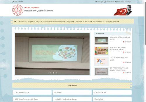 ANKARA / KEÇİÖREN - Danışment Çiçekli İlkokulu