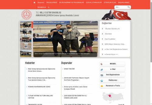 ANKARA / KEÇİÖREN - Emine Işınsu Anadolu Lisesi
