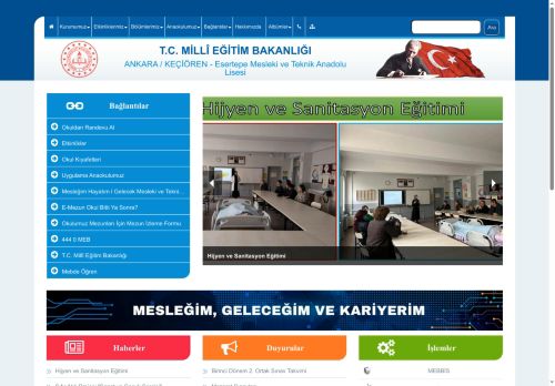 ANKARA / KEÇİÖREN - Esertepe Mesleki ve Teknik Anadolu Lisesi