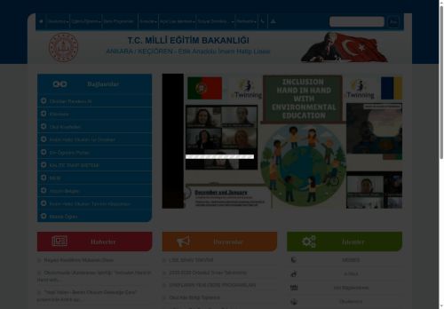 ANKARA / KEÇİÖREN - Etlik Anadolu İmam Hatip Lisesi