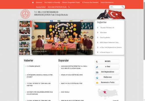 ANKARA / KEÇİÖREN - Faik Erbağı İlkokulu