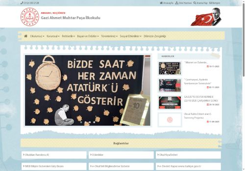 ANKARA / KEÇİÖREN - Gazi Ahmet Muhtar Paşa İlkokulu