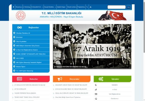 ANKARA / KEÇİÖREN - Hayri Erişen İlkokulu