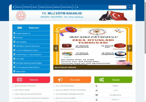 ANKARA / KEÇİÖREN - İbn-i Sina Ortaokulu