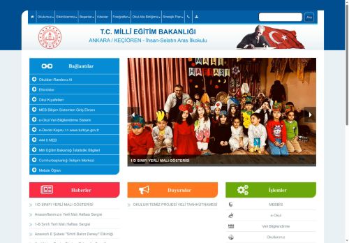 ANKARA / KEÇİÖREN - İhsan-Selatın Aras İlkokulu