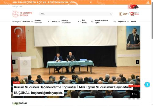 MEB ANKARA - KEÇİÖREN İLÇE MİLLÎ EĞİTİM MÜDÜRLÜĞÜ