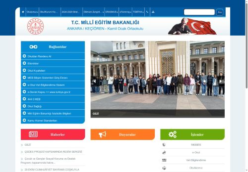 ANKARA / KEÇİÖREN - Kamil Ocak Ortaokulu