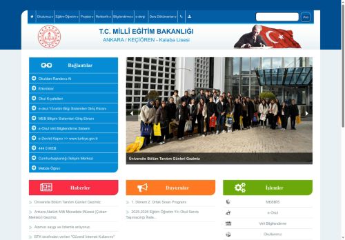 ANKARA / KEÇİÖREN - Kalaba Lisesi