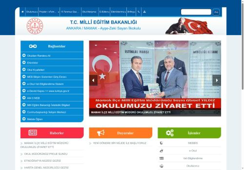 ANKARA / MAMAK - Ayşe-Zeki Sayan İlkokulu