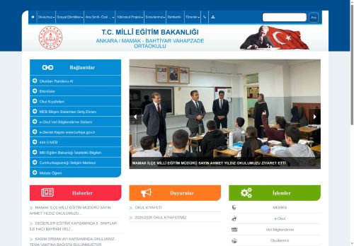 ANKARA / MAMAK - BAHTİYAR VAHAPZADE ORTAOKULU