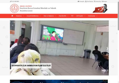 ANKARA / KEÇİÖREN - Keçiören Borsa İstanbul Mesleki ve Teknik Anadolu Lisesi