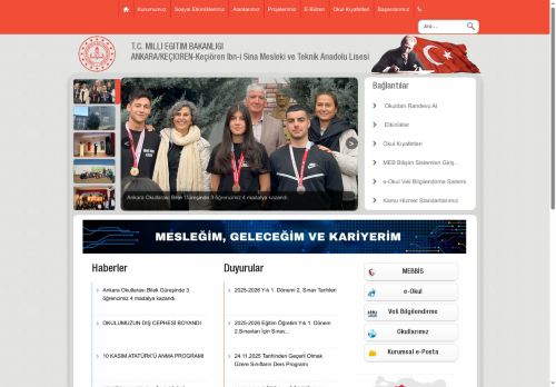 ANKARA / KEÇİÖREN - Keçiören İbn-i Sina Mesleki ve Teknik Anadolu Lisesi