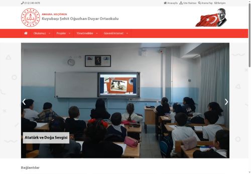 ANKARA / KEÇİÖREN - Kuyubaşı Şehit Oğuzhan Duyar Ortaokulu