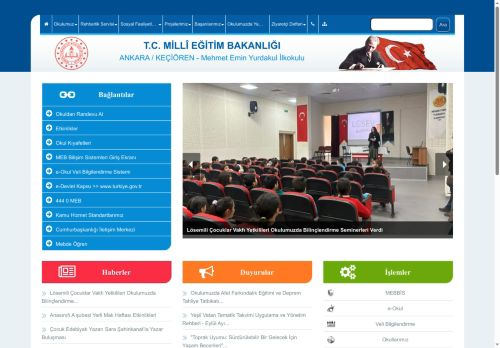 ANKARA / KEÇİÖREN - Mehmet Emin Yurdakul İlkokulu