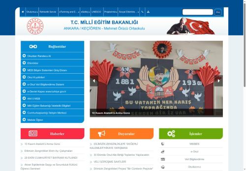 ANKARA / KEÇİÖREN - Mehmet Örücü Ortaokulu