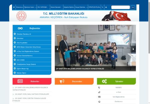 ANKARA / KEÇİÖREN - Nuh Eskiyapan İlkokulu