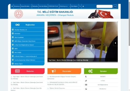 ANKARA / KEÇİÖREN - Orhangazi İlkokulu