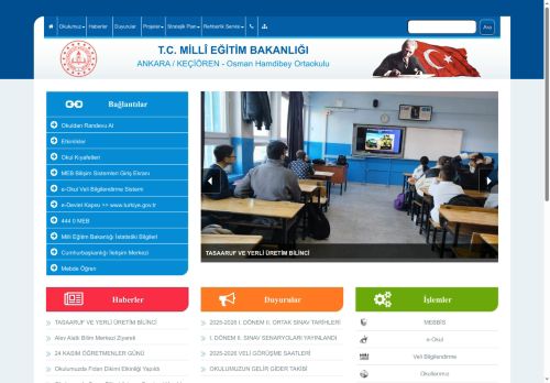 ANKARA / KEÇİÖREN - Osman Hamdibey Ortaokulu