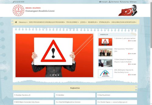 ANKARA / KEÇİÖREN - Osmangazi Anadolu Lisesi