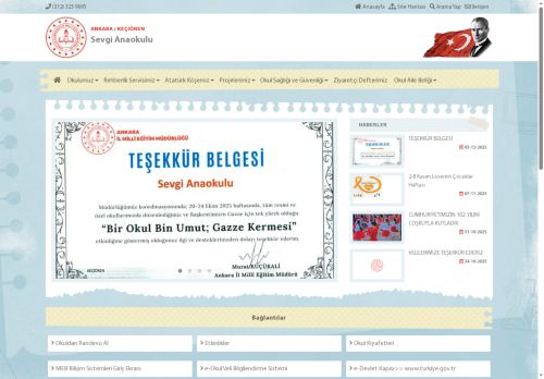 ANKARA / KEÇİÖREN - Sevgi Anaokulu