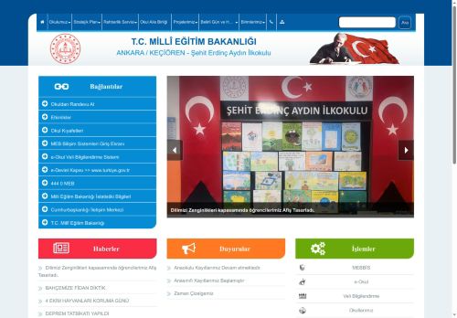 ANKARA / KEÇİÖREN - Şehit Erdinç Aydın İlkokulu