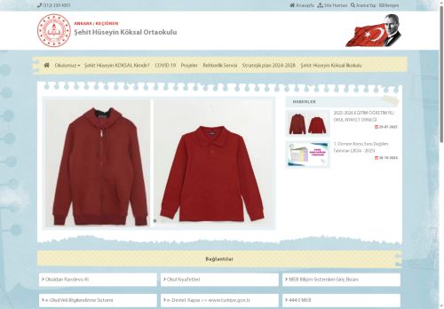 ANKARA / KEÇİÖREN - Şehit Hüseyin Köksal Ortaokulu