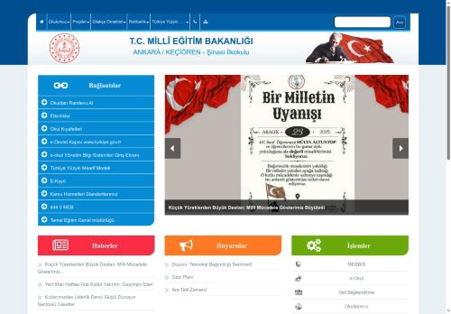 ANKARA / KEÇİÖREN - Şinasi İlkokulu