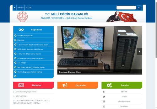 ANKARA / KEÇİÖREN - Şehit Sudi Doruk İlkokulu