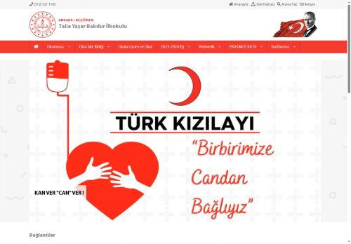 ANKARA / KEÇİÖREN - Talia Yaşar Bakdur İlkokulu