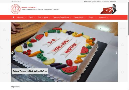 ANKARA / PURSAKLAR - Adnan Menderes İmam Hatip Ortaokulu