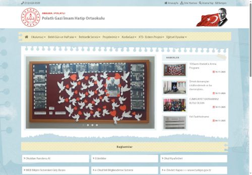 ANKARA / POLATLI - Polatlı Gazi İmam Hatip Ortaokulu