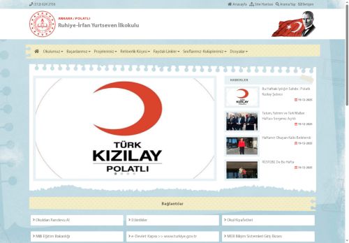 ANKARA / POLATLI - Ruhiye-İrfan Yurtseven İlkokulu