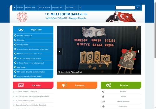 ANKARA / POLATLI - Sakarya İlkokulu