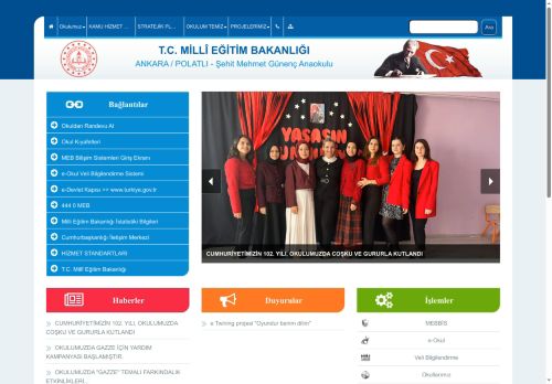 ANKARA / POLATLI - Şehit Mehmet Günenç Anaokulu