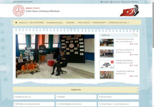ANKARA / POLATLI - Şehit Yaşar Çetinkaya İlkokulu