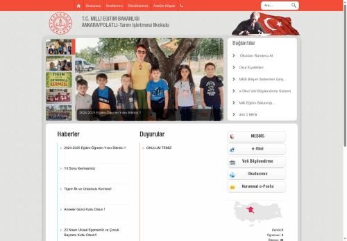 ANKARA / POLATLI - Tarım İşletmesi İlkokulu